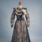 CHANTILLY LACE GOWN, c. 1898