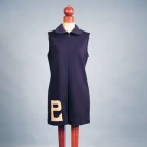PIERRE CARDIN WOOL JERSEY ROMPER, LATE 1960s