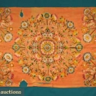EMBROIDERED PANEL, PORTUGAL or ITALY, 17th C