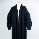 DON LOPER BEADED EVENING COAT, 1950s
