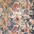 CHINTZ WHOLE CLOTH QUILT, EARLY 19TH C