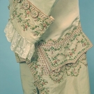 GENTLEMANS' EMBROIDERED SILK SUIT, c. 1775