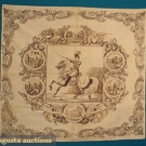 WILLIAM HENRY HARRISON CAMPAIGN BANDANA, 1842