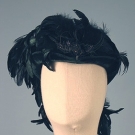 FEATHERED TOQUE, c. 1900