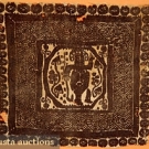 FRAMED COPTIC TUNIC INSERT, 4th-5th C AD