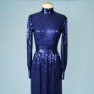 NORMAN NORELL MERMAID DRESS, c.1970