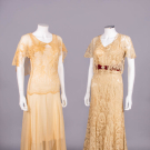 TWO LACE EVENING DRESSES, 1931-1935