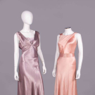 TWO PASTEL EVENING GOWNS, 1930s
