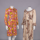 TWO PUCCI DAY DRESSES, ITALY, 1960-1970s