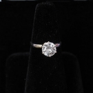 14K YELLOW GOLD &amp; DIAMOND RING, 20TH C