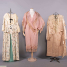 SILK DRESSING ROBE, TEA DRESS &amp; COLONIAL FANCY DRESS COSTUME, 1925-1935