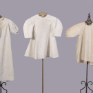 PRINTED COTTON &amp; SOUTACHE EMBELLISHED CHILDRENS GARMENTS, MID-LATE 19TH C