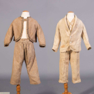 BOYS COTTON OR LINEN SUITS, 1860s &amp; 1880s