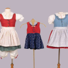 LOT OF CHILDREN’S DIRNDLS &amp; ACCESSORIES, SALZBURG, 1950s