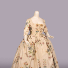 SPITALFIELDS ROBE A L’ANGLAISE &amp; PETTICOAT, 1770s