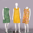 THREE PAPER DRESSES, USA, 1960s