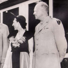 DOCUMENTED &amp; IMPORTANT MAMIE EISENHOWER WEDDING RECEPTION GOWN, 1947