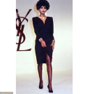 YSL RUNWAY WOOL DRESS, A/W 1984