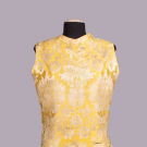 PATTERNED SILK STATUE ROBE, 1840s