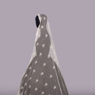 POINT DE GAZE LACE VEIL, 1860s