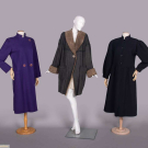 THREE FERRAGAMO &amp; FENDI WINTER COATS OR DRESSES, ITALY, 1980-1990s