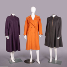 THREE DESIGNER WOOL OR CASHMERE COATS, PARIS &amp; MILAN, 1980-1990s