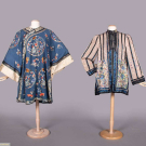 CHINESE ROBE &amp; MANDARIN SKIRT JACKET, c. 1900-1920