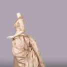 DAMASK WEDDING GOWN, 1883