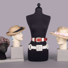 DESIGNER HATS &amp; BELTS, OSCAR DE LA RENTA &amp; YSL, USA &amp; PARIS, C. 1970s-1990s