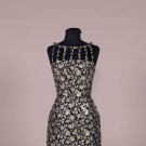 BROCADE COCKTAIL DRESS, 1950s