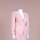 EMANUEL UNGARO PINK SKIRT SUIT, 1980s