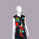 PAULINE TRIGERE TROPICAL FLORAL ENSEMBLE, USA, 1960s