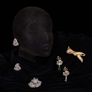 CHRISTIAN DIOR &amp; BOUCHER BROOCHES, &amp; MIRIAM HASKELL DEMI PARURE, MID 20TH C