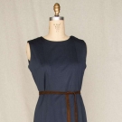 YVES SAINT LAURENT COUTURE DRESS, c. 1964
