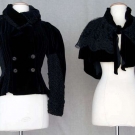 TWO PAQUIN VELVET GARMENTS, 1935-1936