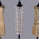 THREE LACE TEA GOWNS, 1920s