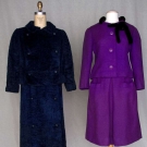 TWO COUTURE DIOR SKIRT SUITS, 1960s
