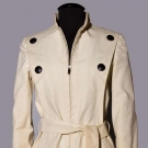 PIERRE CARDIN CANVAS COAT, 1970