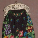 LARGE BEADED BAG, 1900-1910