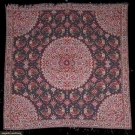 PAISLEY MOON SHAWL, MID 19TH C