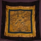 SILK BROCADE CANOPY COVER, TIBET, 1600-1630