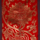 PHOENIX &amp; LOTUS BROCADE PANEL, CHINA, 18TH C