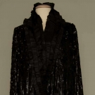 SEQUINNED &amp; BEADED EVENING COAT, FRANCE, 1920s