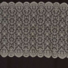CREAM BLONDE LACE STOLE, 1825-1850