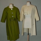 BONNIE CASHIN DRESS &amp; PARABOLA COAT, 1952