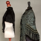 TWO VICTORIAN CAPES, 1870-1890s