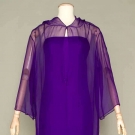 SILK CHIFFON EVENING DRESS &amp; TUNIC, 1976
