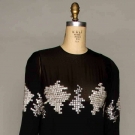 GALANOS EVENING GOWN, c.1975