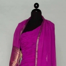 INDIA-INSPIRED EVENING GOWN &amp; STOLE, c. 1958