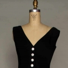 NORMAN NORELL EVENING GOWN, c. 1965